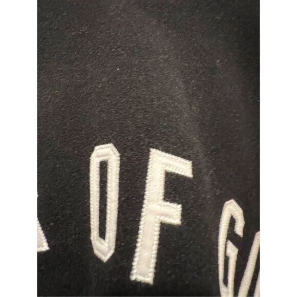 Fear of God Essentials Men's Black Brushed Hoodie Sweatshirt Top Size Large NWOT - Picture 6 of 11